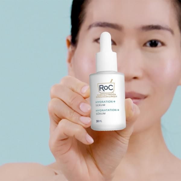 RoC Skincare - Hydratation + Sérum - Acide Hyaluronique + Protéines de Collagène - 30ml Roc Skincare Serum
