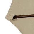 thumbnail image 6 of Island Umbrella Mirage 9-ft Octagonal Market Umbrella - Auto-Tilt with Beige Sunbrella Canopy, 6 of 9
