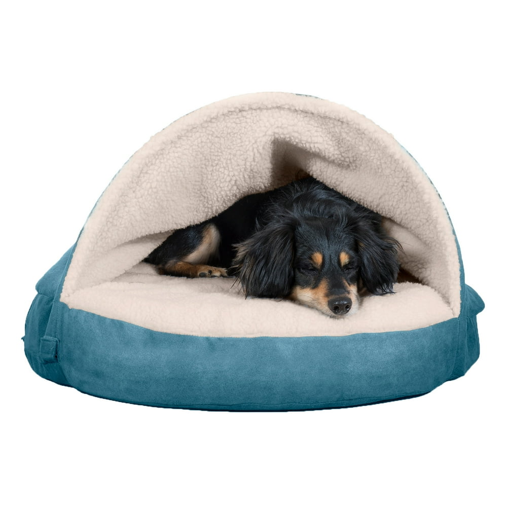 FurHaven Pet Dog Bed Cooling Gel Memory Foam Orthopedic Faux