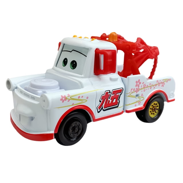 Disney Pixar Cars 3 2 juguete para niños, Rayo Mcqueen Mack Truck Mater Miss Fritter Frank Queen car racer Metal Collection gift