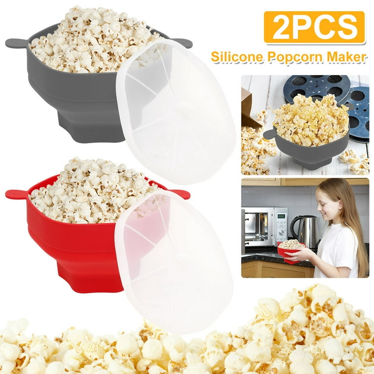 Popco Silicone Microwave Popcorn Popper, Popper Size, Dark Orchid