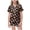 Gsleepwear250-Black, variant on UAYOTSE Kids Home‑Wear Satin Pajama Outfit, Girls Button‑Up Collar Short‑Sleeve Top with Coordinating Shorts, Comfort‑Oriented Nightwear Set Size 8-9 Years
