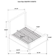 thumbnail image 7 of Nala Upholstered Queen Sleigh Bed Cream, 7 of 7