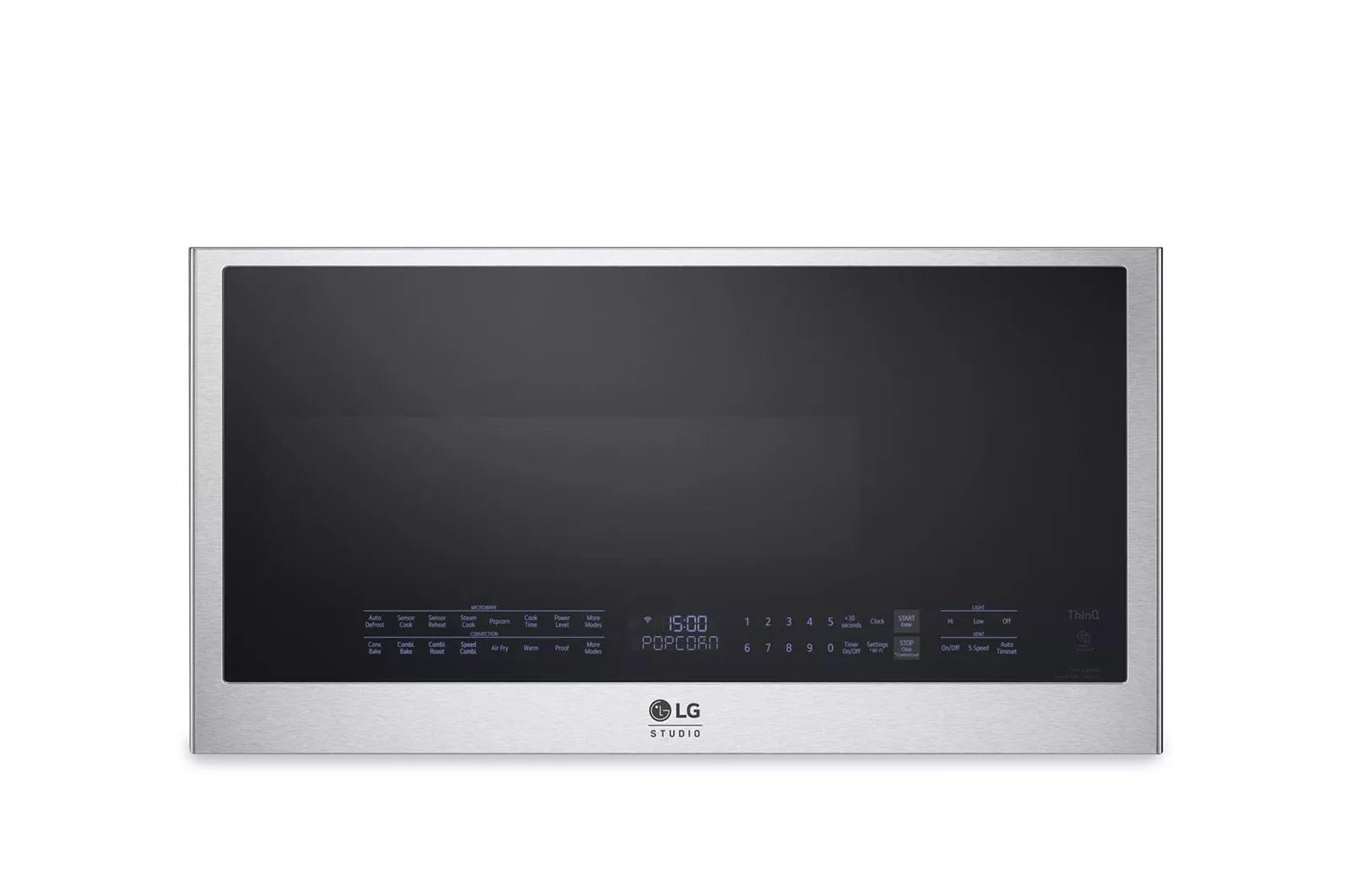 LG 1.7 cu Microwave Oven in Stainless Steel