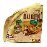 Buren Premium Natural Cassava Bread Gluten Free 4 Slices 11 Oz pack
