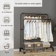 thumbnail image 5 of Rack Organizador De Ropa Closet Armable Perchero Rack Doble, 5 of 5