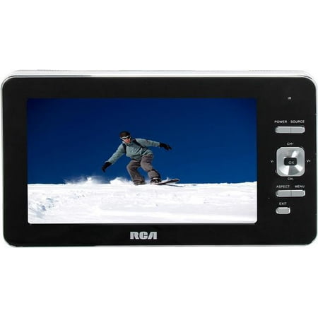 RCA Digital TV DPTM70R Portable 7" LCD Built-In Speakers - Original Remote - New