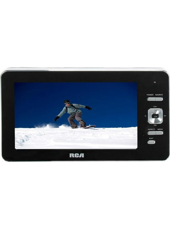 RCA Digital TV DPTM70R Portable 7" LCD Built-In Speakers - Original Remote - New