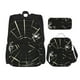 thumbnail image 1 of Disketp Spiders On The Web Mochila Estampada de Gran Capacidad con Lonchera y Estuche, Set de 3 Piezas para Estudiantes, 1 of 7