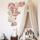 thumbnail image 3 of Vinilo decorativo de pared con peonías y rosas, autoadhesivo, de PVC. Murales artísticos de pared., 3 of 7