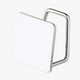 thumbnail image 4 of Escurridor de esponja de acero inoxidable Gancho organizador de paño de cocina autoadhesivo Wdftyju  Libre de BPA, 4 of 4