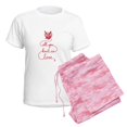 thumbnail image 6 of CafePress - All You Knit Is Love Pajamas - Women's Short Sleeve Print T-Shirt and Pants Light Cotton Pajama Set, 6 of 7