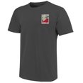 thumbnail image 2 of Men's  Graphite Alabama Crimson Tide Comfort Colors Minimal Vista Distressed Graphics T-Shirt, 2 of 3