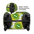 thumbnail image 4 of Easygdp Watercolor Kiwi Fruits Summer Print Elastic and Washable Suitcase Protective Cover with Hidden Zipper Fits 18-32 inch Luggage -Small, 4 of 9