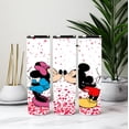 thumbnail image 3 of Minnie and Mickey Mouse Couple 20oz Skinny Tumbler , Valentine Coffee Tumbler, Couple Movie Disney Valentine Tumbler, Disney Valentine Gift, 3 of 3