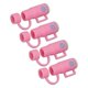 thumbnail image 5 of Straw Covers Dustproof Decorative Splash Proof Odorless Reusable Straw Toppers for Party ShoppingTravelling Camping 4 Cup Straw Caps, 5 of 5