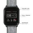 thumbnail image 2 of Kendall + Kylie Female Adult Smart Watch w/ Extra Strap & Earbud Set, Black/Silver, 2 of 7