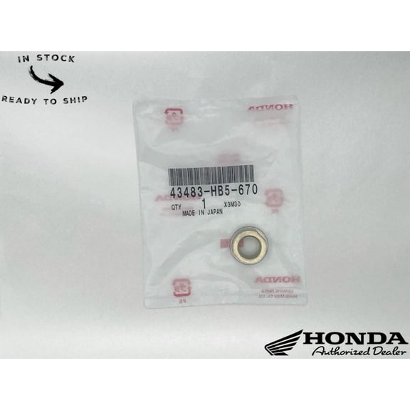 Honda Genuine OEM Rear Brake Caliper Bushing 43483-HB5-670