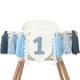 thumbnail image 1 of Trona con estampado KOJIN Blue Tassel para niño en su primer cumpleaños, 1 of 8