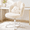 Type A(Beige-Teddy), variant on CloudRest Pro Vanity Desk Chair ,18.5" Extra Wide Seat Height Adjustable Furry Desk Chair with Cloud Pillow for Living Room & Bedroom, Pink