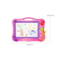 thumbnail image 3 of Red Kids Graffiti Magnetic Board Educational Toy, Easy Clean Pad For Creative Play, Preschool Gift For Learning Fun, 3 of 6