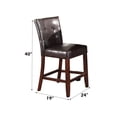 thumbnail image 2 of KD Design Chairs with Walnut Finish / Functional in Dining Spaces, 2 of 3