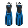 thumbnail image 5 of Mares Plana Avanti X3 Open Heel Scuba Diving Fins Blue Regular, 5 of 6
