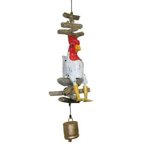 9" Blizzard Rooster Puppet Cohasset Bell