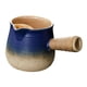 thumbnail image 5 of Tetera de cerámica de 760 ml, ligera, para té floreciente y suelto. Azul, 5 of 9