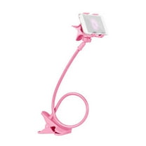 XINYUAN Long Neck Cell Phone Holder, Universal Flexible Long Arm Lazy Cell Phone Gooseneck Stand Car Holder Bed Desk Table Clip Bracket Adjustable Mount Clamp on Phone Holder G2N6