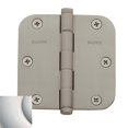 thumbnail image 1 of 3.5 x 3.5 in. Radius Corner Hinge, Polished Nickel With Finish, 1 of 1