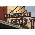 thumbnail image 2 of Cattlemen's Cafe Restaurant Sign, Oklahoma City, Oklahoma, USA, Animals World Culture Stretched Canvas Wall Art by Walter Bibikow Sold by Art.Com, 2 of 5