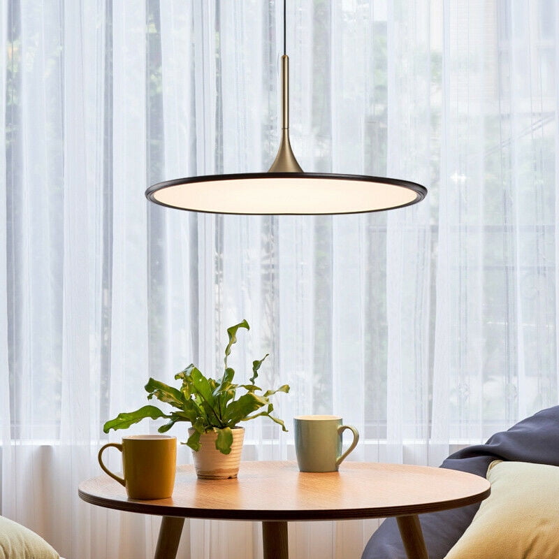 Tubicen Dimmable Kitchen Island Pendant Light 0 39 In Ultrathin Sleek Hanging Ceiling Fixture Height Adjustable Led Modern Bright Flat Lamp For Dining Room Black Canada Tubicen Dimmable Kitchen Island Pendant, Pendant Lighting For Kitchen Island Height