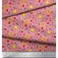 thumbnail image 3 of Soimoi Viscose Chiffon Fabric Vegetable,Burger & Pizza Food Print Fabric by Yard 42 Inch Wide, 3 of 3