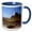 Blue/White, variant on 3drose, Coastal Lighthouse, 11oz Mug