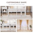 thumbnail image 4 of PawHut Parc pour Animaux Robuste avec Porte, 6 Panneaux Pliables pour Chien, Blanc, 4 of 10