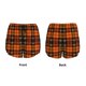 thumbnail image 3 of Balery Halloween Tartan Plaid Pantalones cortos deportivos para mujer con forro y dos bolsillos, elásticos, para entrenamiento, gimnasio, yoga-Small, 3 of 7