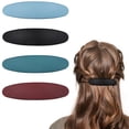 thumbnail image 1 of 4 pinzas francesas para el pelo para mujer, pasadores ovalados antideslizantes, pinzas planas para peinar el cabello, accesorios para todo tipo de cabello, 1 of 7
