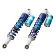 thumbnail image 3 of GZYF 2PCS 400mm Motorcycle Rear Air Shock Absorbers Universal for Honda Suzuki Yamaha Kawasaki ATV Go Kart Quad Dirt Sport Bikes Blue & Silver, 3 of 7