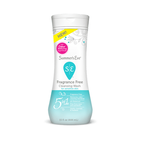 Summer's Eve Cleansing Wash, Fragrance Free, 15 fl oz
