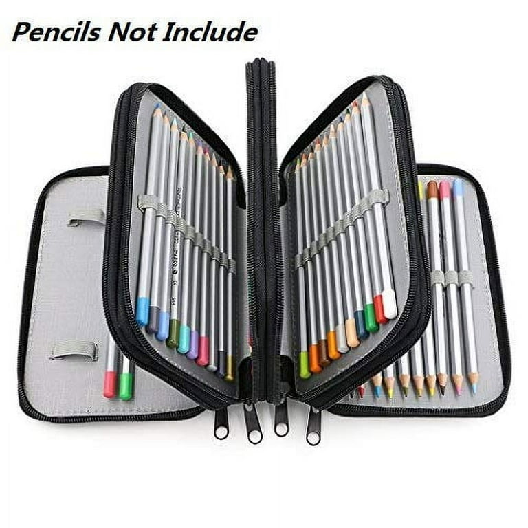 FAGINEY Pencil Case Organizer, Art Pencil Case,72/120 Slots Large