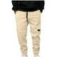 thumbnail image 2 of Pantalones largos de moda para hombre, casuales, de color sólido, de pana, con bolsillos y cuerda elástica, pantalones casuales para hombre., 2 of 8