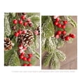 thumbnail image 4 of Botín De Lágrima De Navidad Artificial, Cono De Pino Mixto Y Bayas Para Puerta Delantera, Pared, Ventana, Decoración De Vacaciones, Adornos Colgantes Scienceny  HA038837-00, 4 of 6