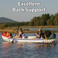 thumbnail image 5 of Sea Eagle Deluxe Inflatable Kayak Seat - Extra Support for Paddling, Rowing or Fishing (White and Blue Deluxe Inflatable Seat), 5 of 5