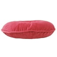 thumbnail image 3 of "Round Ottoman Outdoor Pouf Decorative Pillow Back Seat Cushion Crimson red- 22" Diameter", 3 of 5