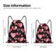 thumbnail image 2 of Fotbe Hearts Bolsa Mochila con Cordón Estampada, Bolsa de Gimnasio Deportiva, Bolsa Cinch, Bolsa con Cordón para Hombres y Mujeres-Medium, 2 of 6
