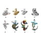 thumbnail image 3 of Anillo de tejer Minnieouse con forma de Animal antiguo de cobre Colorido NJ646, 3 of 6