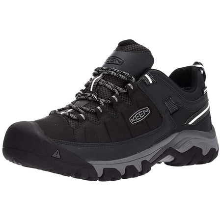 KEEN Men's Targhee exp wp-m Hiking Shoe, Black/Steel Grey, 15 M US ...