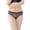 Black, variant on AWZXDE Ladies Underwear Panties Womens Sheer Lace See Through Mesh Crotch Seamless Briefs Breathable Panty White,L