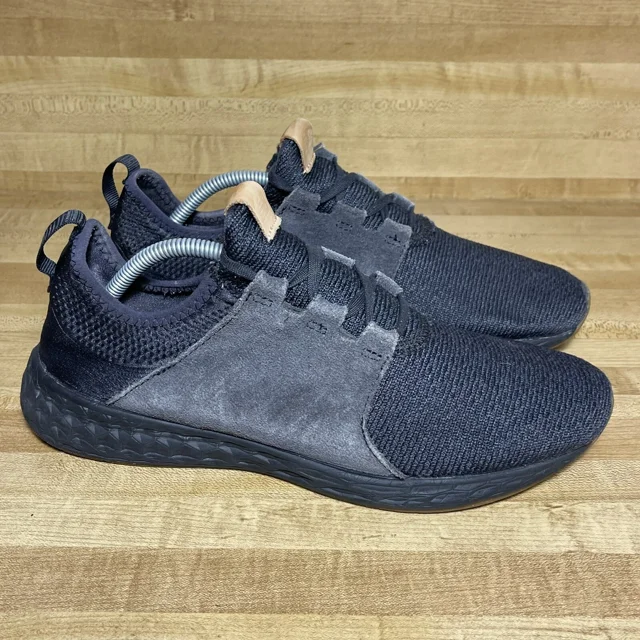 New Balance Mens Fresh Foam Cruz Size 11.5 Black Running Shoes Sneakers MCRUZOP